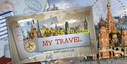 轻松旅行电视包装动画AE模板 Videohive My Travel 2 Tv Pack 10511512的图片2