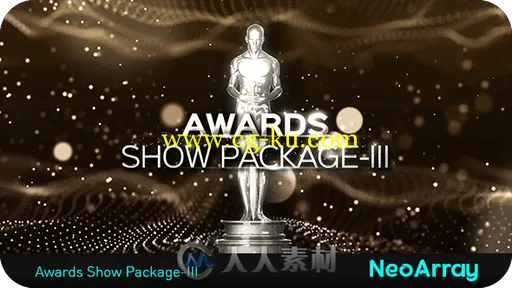 奥斯卡颁奖典礼电视包装动画AE模板 Videohive Awards Show Package III 10398335的图片1