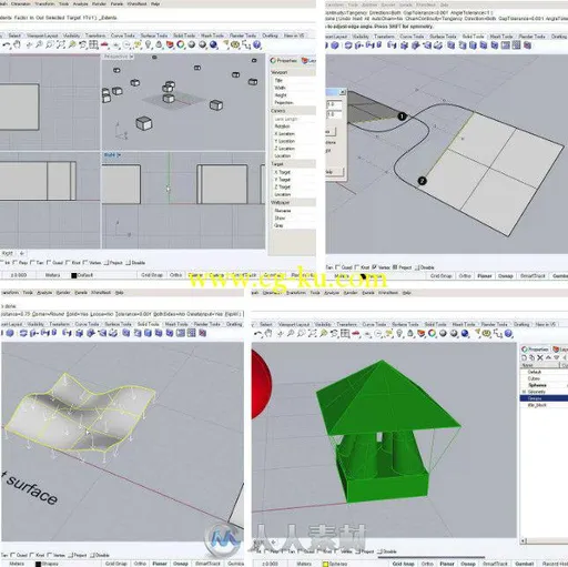 Rhino基础建模技术训练视频教程 Rhino 101 Fundamentals of 3D Modeling的图片1