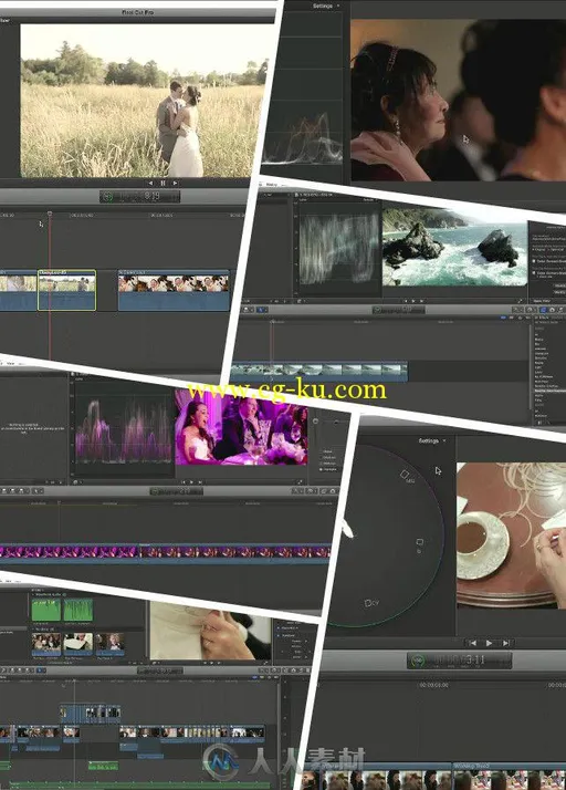 Final Cut Pro X婚礼剪辑实例训练视频教程 CreativeLive Final Cut Pro X with Van...的图片1