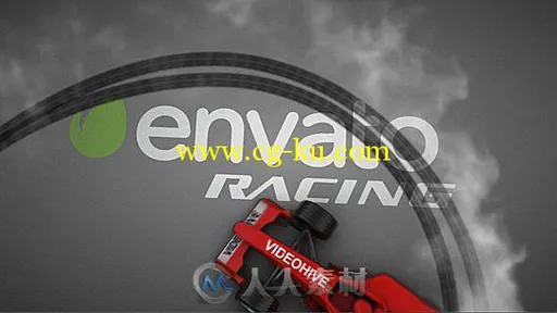 一级方程式漂移Logo演绎动画AE模板 Videohive Formula One Bolid Drift Opener 627...的图片2