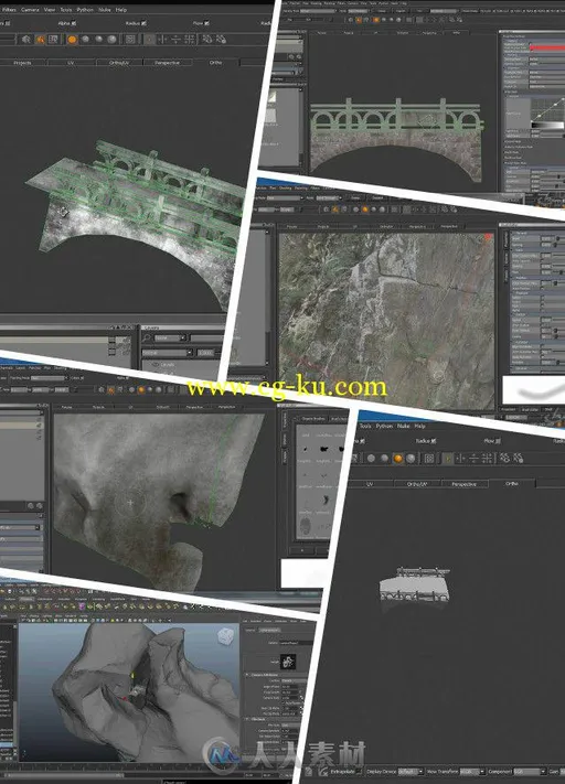 Mari环境纹理制作实例训练视频教程 The Gnomon Workshop Texturing Environments w...的图片1