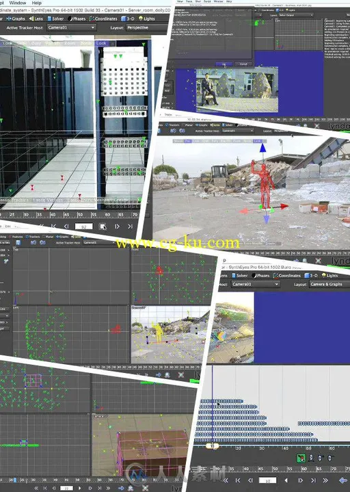 SynthEyes动作捕捉与跟踪全面核心训练视频教程 SynthEyes Essential Training的图片1