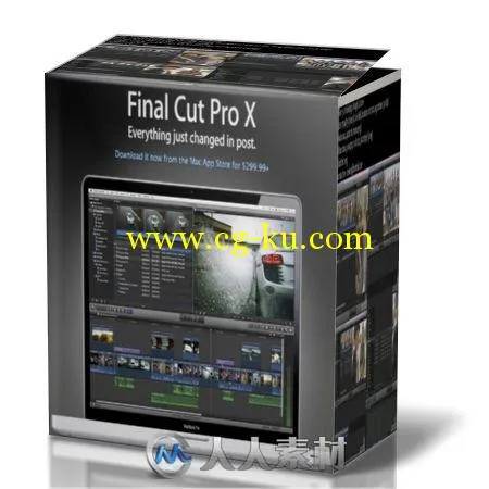 非线剪辑FCPX软件V10.2.1版与特效合成Motion软件V5.2.1版 Apple Final Cut Pro X 1...的图片1