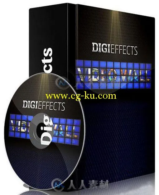 VideoWall电视墙AE插件V1.0.0.0版 DigiEffects Video Wall V1.0.0 for AE的图片1