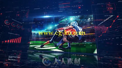 科技感数字全息展示动画AE模板 Videohive Digital Holographic Promo 11569645的图片1