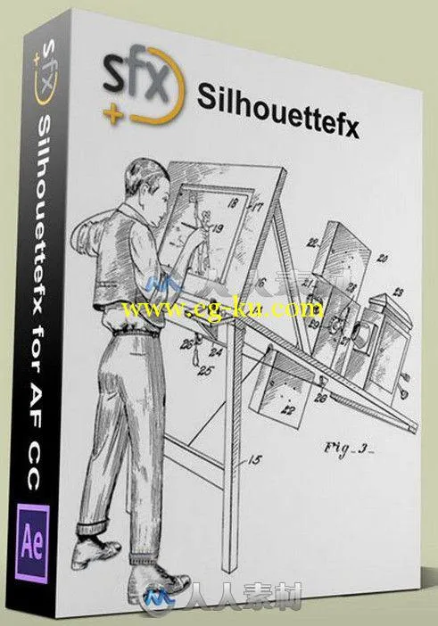 SFX Silhouette影视后期处理AE插件V5.2.17版 Sfx Silhouette v5.2 v17 StandAlone ...的图片1