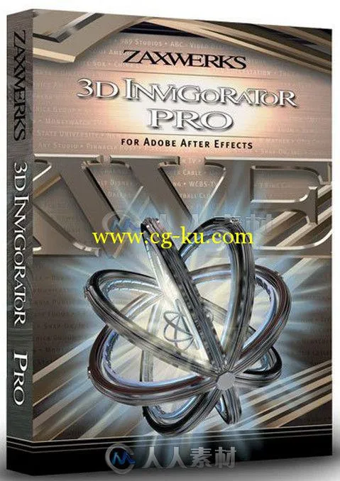 3D Invigorator三维文字特效AE插件V8.6.0版 Zaxwerks 3D Invigorator PRO v8.6.0 CE的图片1