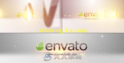 光晕粒子Logo演绎动画AE模板 VideoHive Stylish Logo Form 11577793的图片1