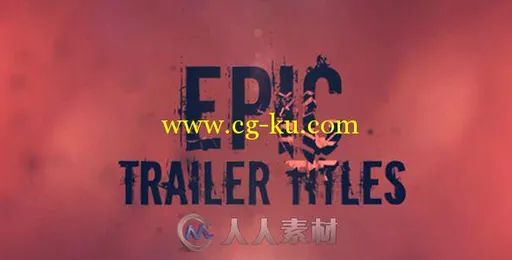 史诗级影视Logo演绎动画AE模板 Videohive Epic Trailer Titles 11904441的图片1