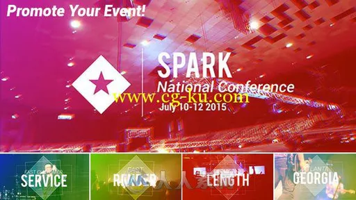 活动宣传展示动画AE模板 Videohive Event and Conference Promo 11589779的图片1