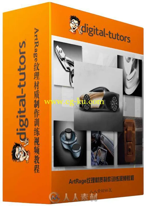 ArtRage纹理材质制作训练视频教程 Digital-Tutors Replicating Materials and Text...的图片1