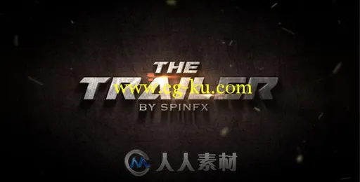 影视级预告片动画AE模板 Videohive The Trailer 10784977的图片1