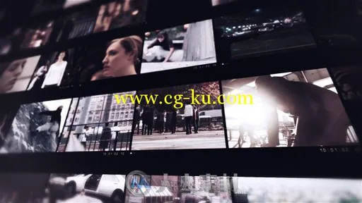 现代风格多屏视频展示动画AE模板 Videohive Modern Video Frame 11842096的图片1