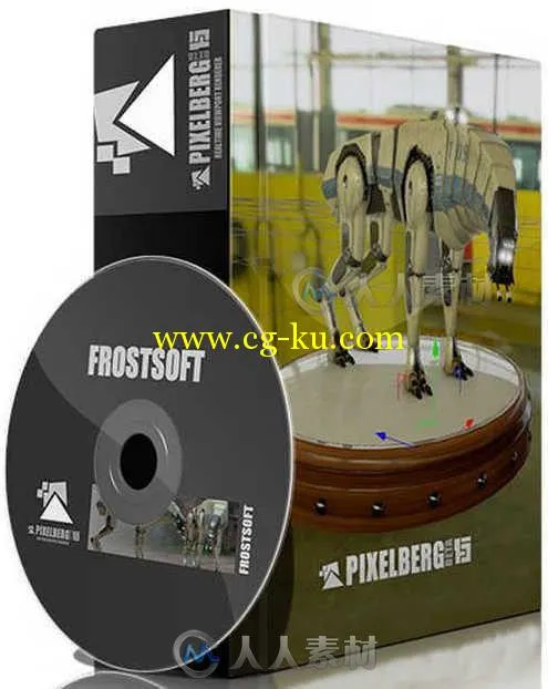 PixelBerg实时渲染C4D插件V1.7b版 FrostSoft PixelBerg v1.7b Plug-in Cinema 4D W...的图片1