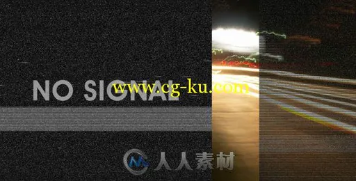 电视损坏信号视频素材 Videohive Bad tv signal pack 170484的图片1