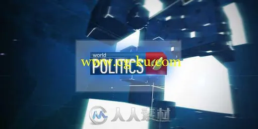 新闻节目片头包装动画AE模板 Videohive News Program Opener 8981684的图片1