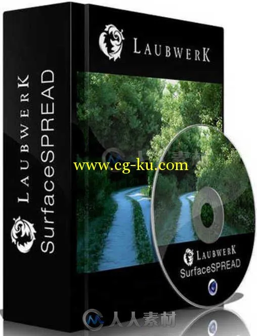 SurfaceSPREAD植物与岩石分布生成C4D插件V1.0.39版 Laubwerk SurfaceSPREAD v1.0.3...的图片1