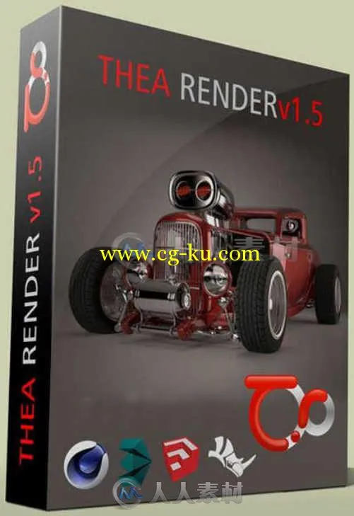 Thea Render渲染器插件合辑V1.5.02.1371版 Thea Render v1.5.02.1371 Plus Plugins的图片1