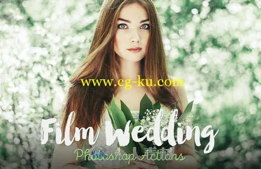 30组影视级婚礼调色特效PS动作 Creativemarket Film Wedding Photoshop Actions 33...的图片1