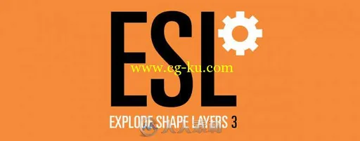 Explode Shape Layers形状图层分离合并管理AE脚本V3.3.1版 Aescript Explode Shape...的图片1