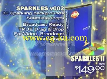 《光彩背景视频素材》(Sparkles video backgrounds volume 02)[迅雷]的图片3