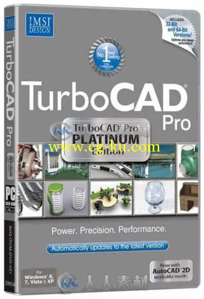 TurboCAD Pro三维设计软件V2015 22.1.40.5专业铂金版 IMSI TurboCAD Pro Platinum ...的图片1