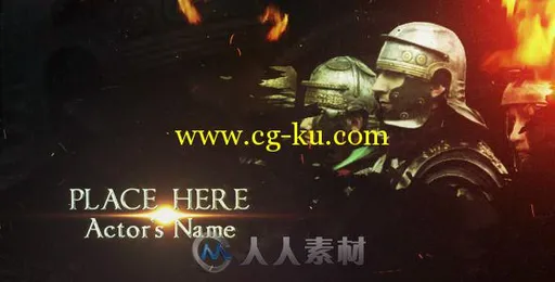 战争史诗电影片头动画AE模板 Videohive Cinematic Titles The Imperator 12159290的图片1