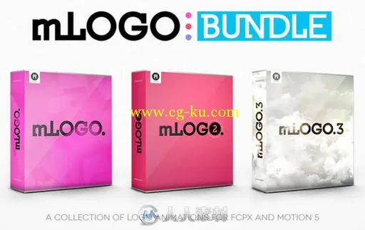 mLogo超级标题演绎动画FCPX与Motion5模板 mLOGO Bundle Collection of Logo Animat...的图片1