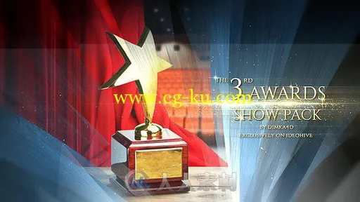 唯美颁奖典礼包装动画AE模板 Videohive Awards III 11333607的图片1