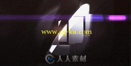 暗黑变型Logo演绎动画AE模板 Videohive Transformer Glitch Logo 2159915的图片1