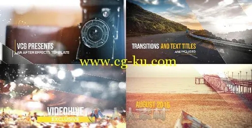 超精美史诗级展示动画AE模板 Videohive Epic Light Titles 12533408的图片1