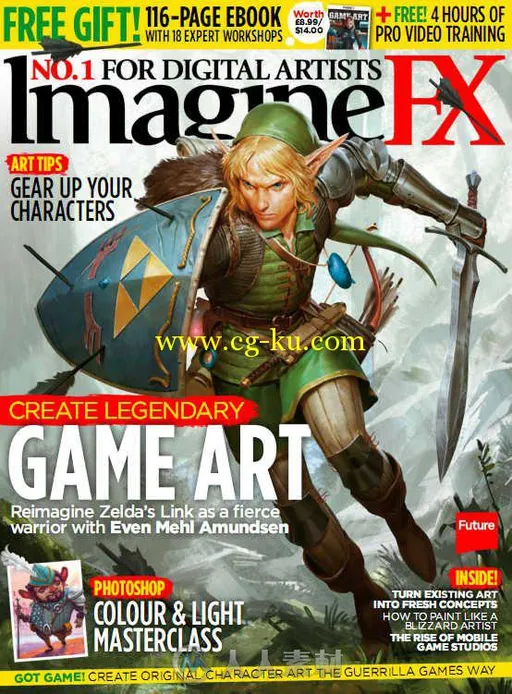 科幻数字艺术杂志2015年11月刊 ImagineFX November 2015的图片1