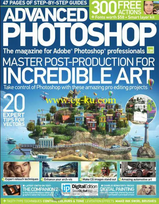 Photoshop高端杂志2015年总第139期 Advanced Photoshop Issue 139 2015的图片1