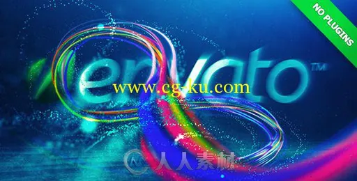 多彩水下流体Logo演绎动画AE模板 Videohive Underwater Logo Reveal 7933405的图片1