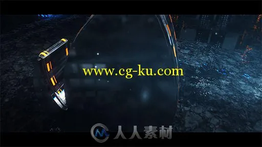 盛大金属质感Logo演绎动画AE模板 Videohive E3D Grand 12842065的图片1