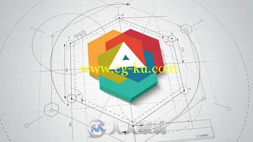 建筑设计Logo演绎动画AE模板 Videohive Architect Logo Reveal 12893716的图片1