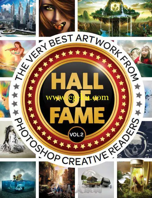 Photoshop创意杂志名人堂特辑第二季 Photoshop Creative Hall of Fame Volume 2的图片1