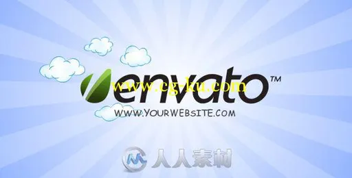 简洁卡通Logo演绎动画AE模板 Videohive Cartoon Logo 242018的图片1