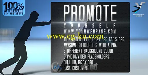 剪影品牌推广动画AE模板 Videohive Your Best Product Promo 2640913的图片1