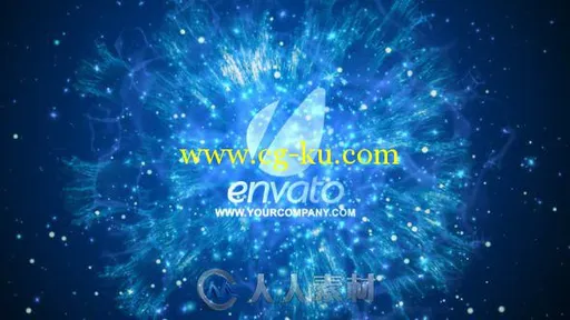 超炫能量爆炸Logo演绎动画AE模板 Videohive Energetic Logo Revealer 5718881的图片1