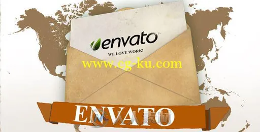 邮件快递宣传动画AE模板 Videohive Logo Mail 5644602的图片1