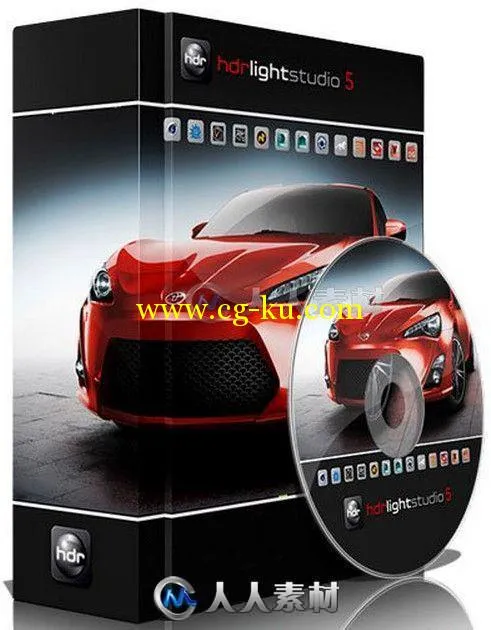 HDR Light Studio高动态范围3D渲染软件V5.2.1.2015.1102版 Lightmap HDR Light Stu...的图片1