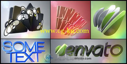 三维层次Logo演绎动画AE模板 Videohive 3D Logo Layers 1991763的图片1