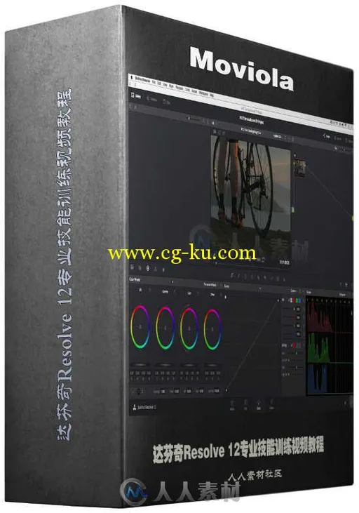 达芬奇Resolve 12专业技能训练视频教程 Moviola Resolve 12 Training的图片1