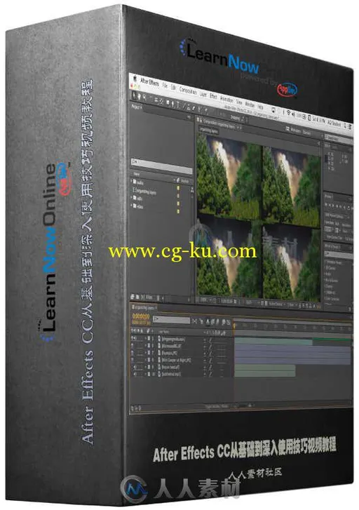 After Effects CC从基础到深入使用技巧视频教程 LearnNowOnline After Effects CC ...的图片1