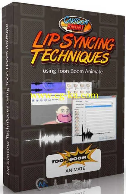 Toon Boom Animate口型同步动画技术训练视频教程 CartoonSmart Lip Syncing Techni...的图片1