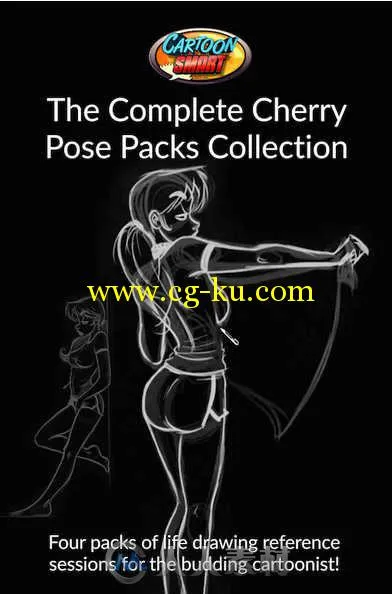 Cherry2.0姿势绘画技术训练技巧视频教程 CartoonSmart How to Draw Cherry 2.0 and...的图片1