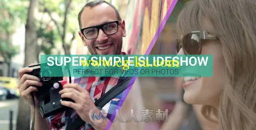 简单生活相册动画AE模板 Videohive Super Simple Slideshow 11462220的图片1