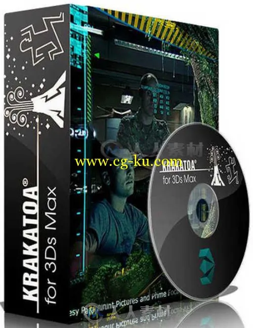 Krakatoa粒子渲染器3dsmax插件V2.4.3.59385版 Thinkbox KrakatoaMX 2.4.3.59385 Fo...的图片1